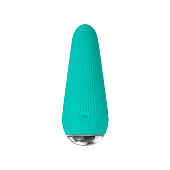 O-cone - Kegelvormige bullet vibrator (Groen)